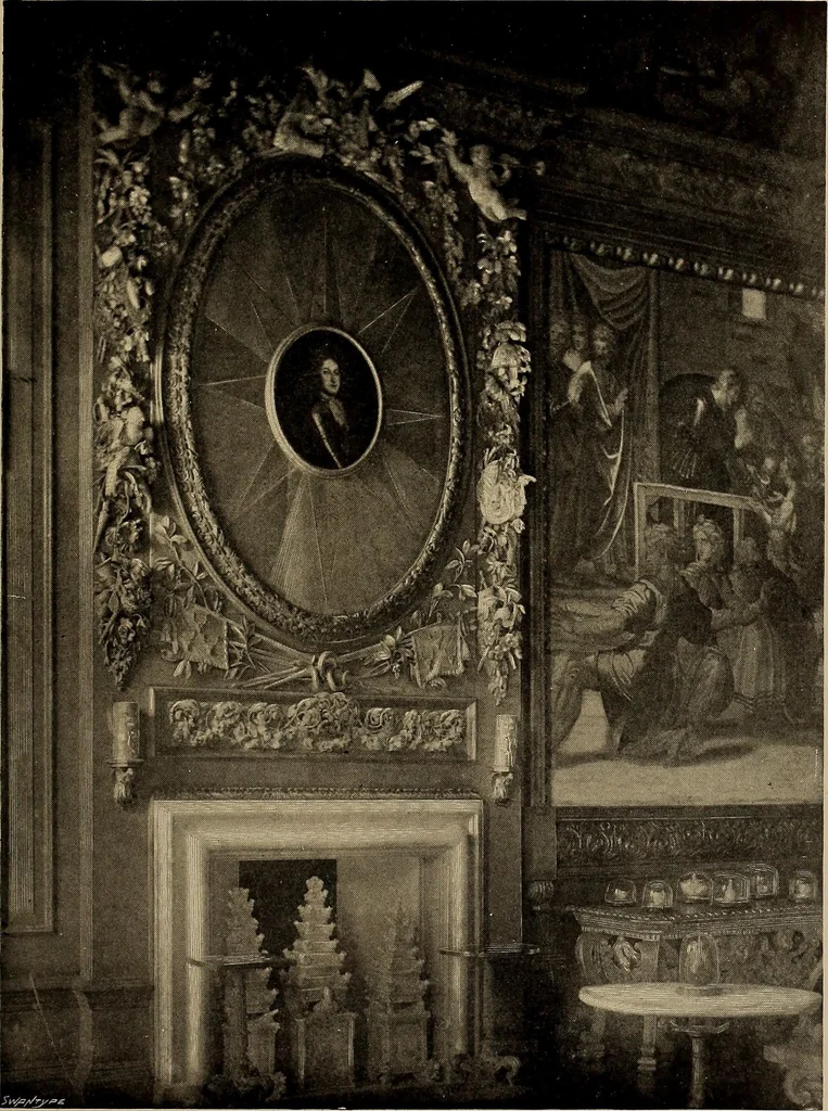 An illustration from Famous homes of Great Britain and their stories, 1900, leaf 278