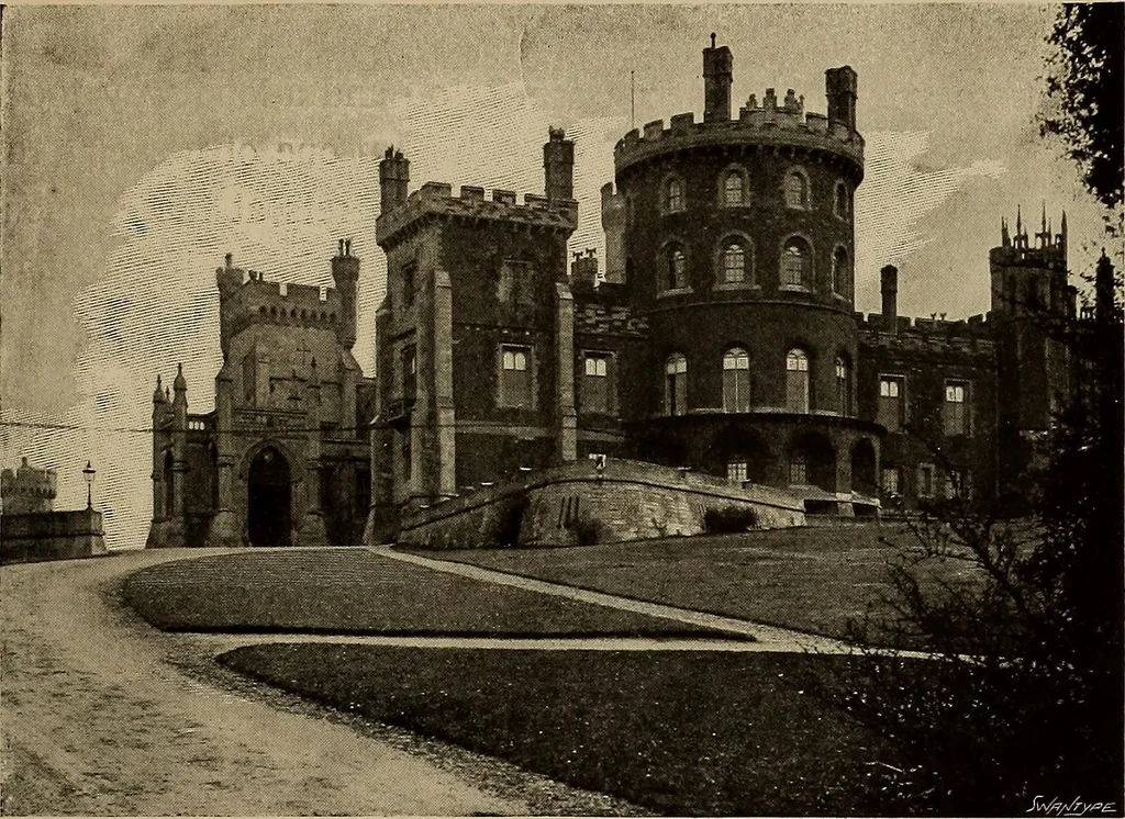 An illustration from Famous homes of Great Britain and their stories, 1900, leaf 28