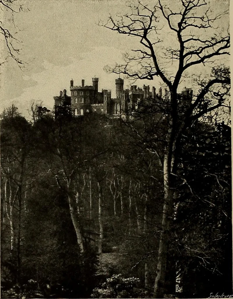 An illustration from Famous homes of Great Britain and their stories, 1900, leaf 29