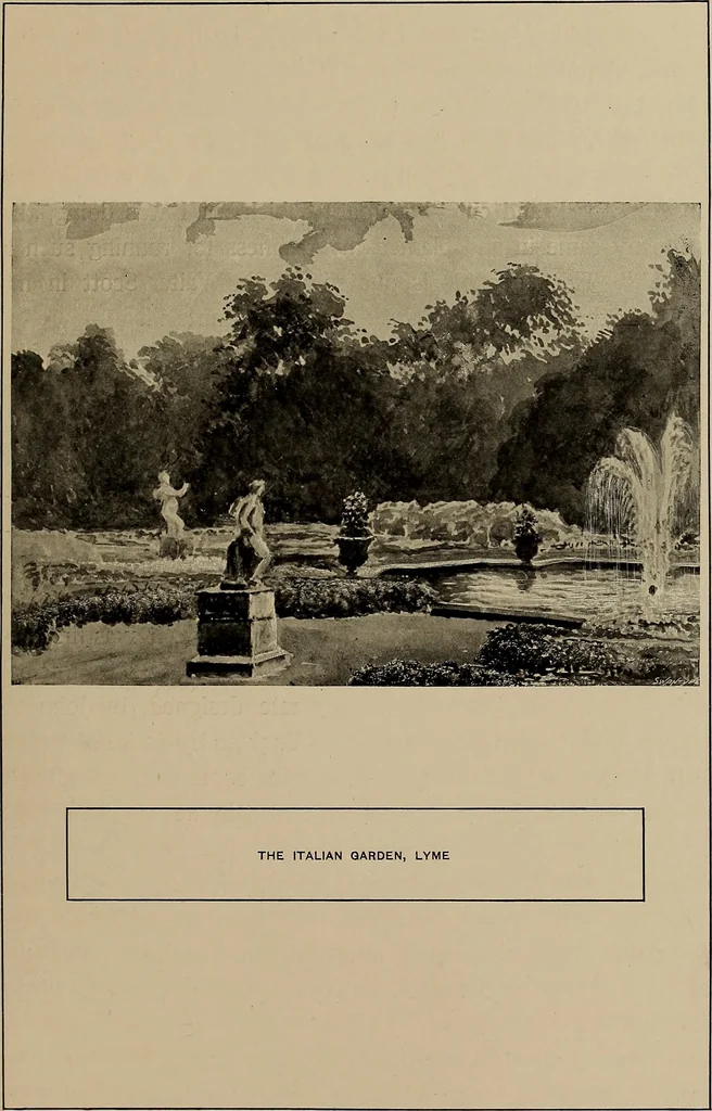 An illustration from Famous homes of Great Britain and their stories, 1900, leaf 294