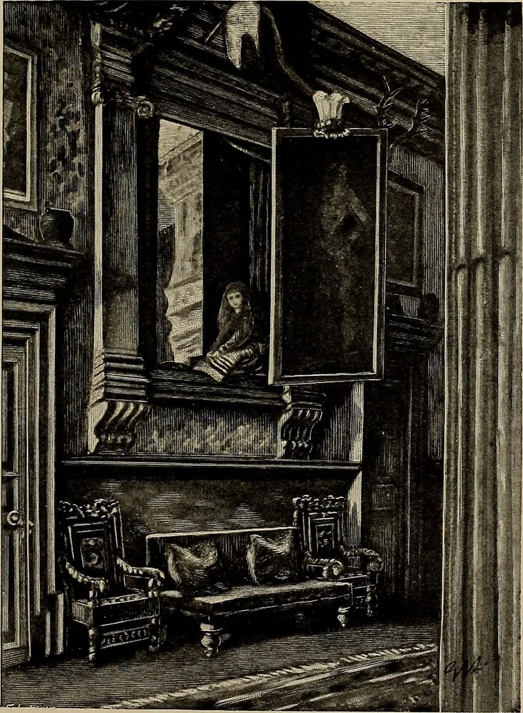 An illustration from Famous homes of Great Britain and their stories, 1900, leaf 306
