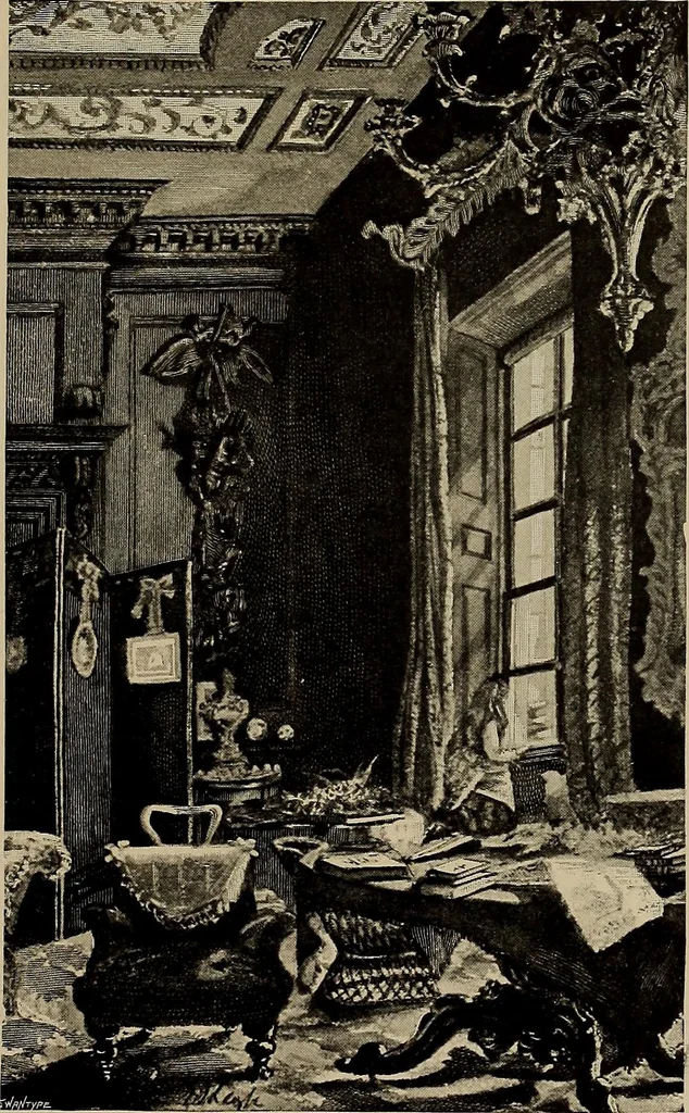 An illustration from Famous homes of Great Britain and their stories, 1900, leaf 314