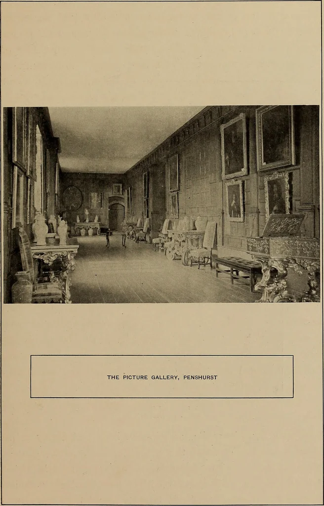 An illustration from Famous homes of Great Britain and their stories, 1900, leaf 330