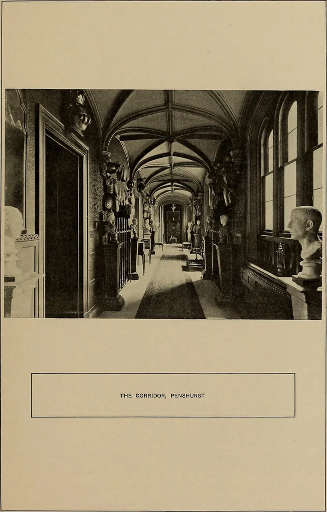 An illustration from Famous homes of Great Britain and their stories, 1900, leaf 344