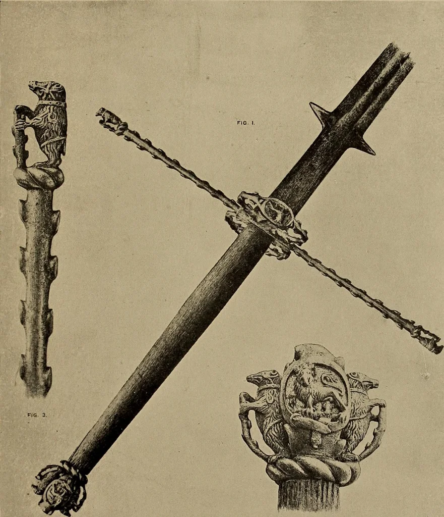 An illustration from Famous homes of Great Britain and their stories, 1900, leaf 348