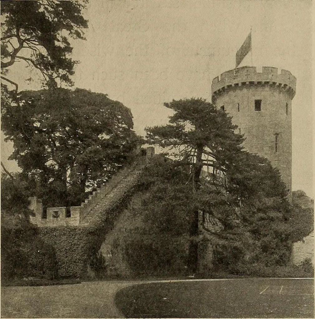 An illustration from Famous homes of Great Britain and their stories, 1900, leaf 358
