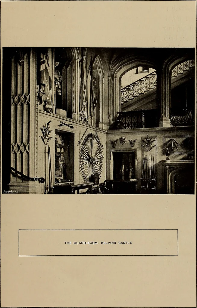 An illustration from Famous homes of Great Britain and their stories, 1900, leaf 36