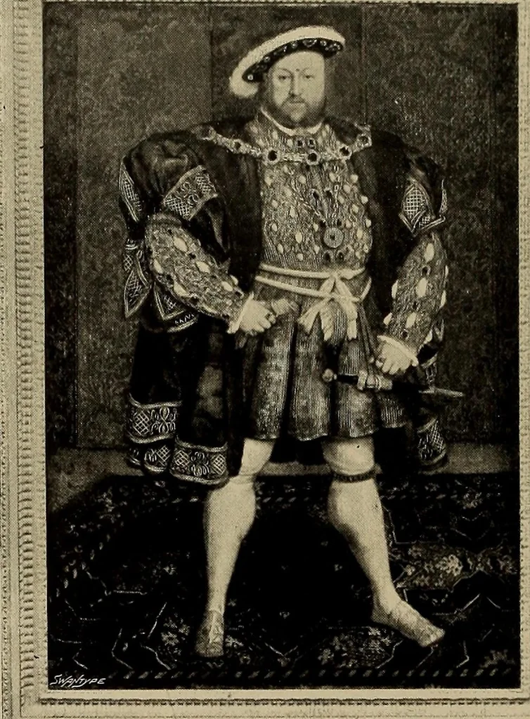 An illustration from Famous homes of Great Britain and their stories, 1900, leaf 37