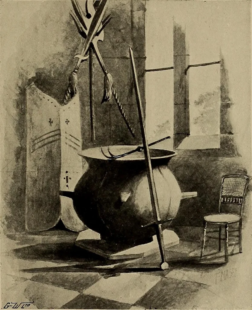 An illustration from Famous homes of Great Britain and their stories, 1900, leaf 372