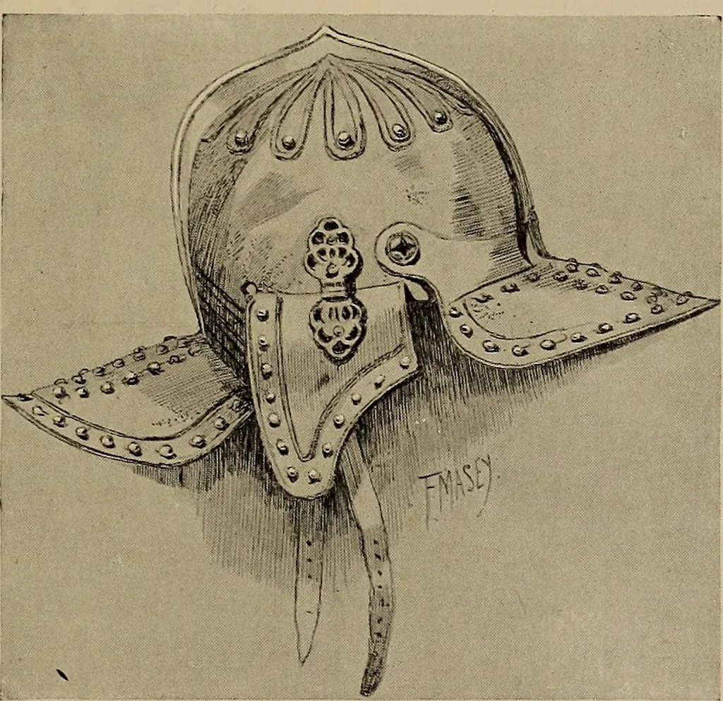 An illustration from Famous homes of Great Britain and their stories, 1900, leaf 374