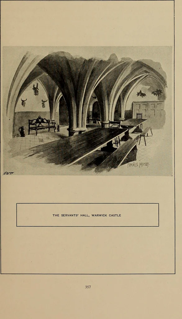 An illustration from Famous homes of Great Britain and their stories, 1900, leaf 384