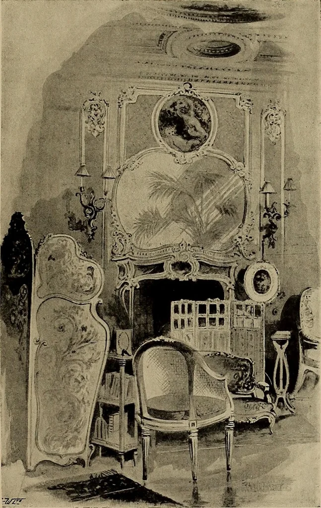 An illustration from Famous homes of Great Britain and their stories, 1900, leaf 386