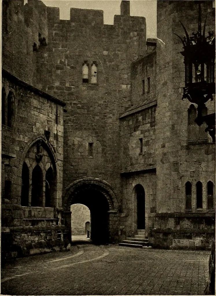 An illustration from Famous homes of Great Britain and their stories, 1900, leaf 402