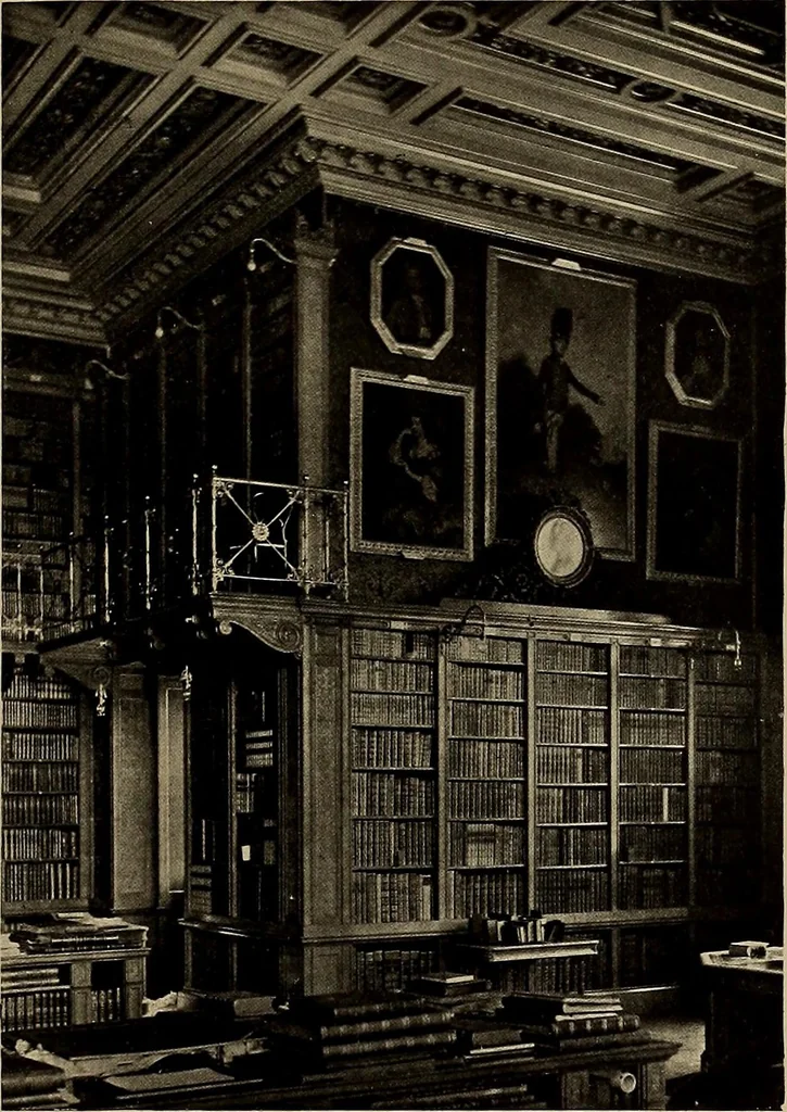 An illustration from Famous homes of Great Britain and their stories, 1900, leaf 406