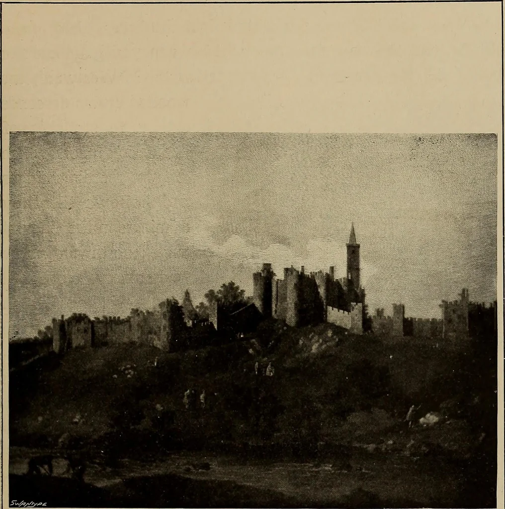 An illustration from Famous homes of Great Britain and their stories, 1900, leaf 414