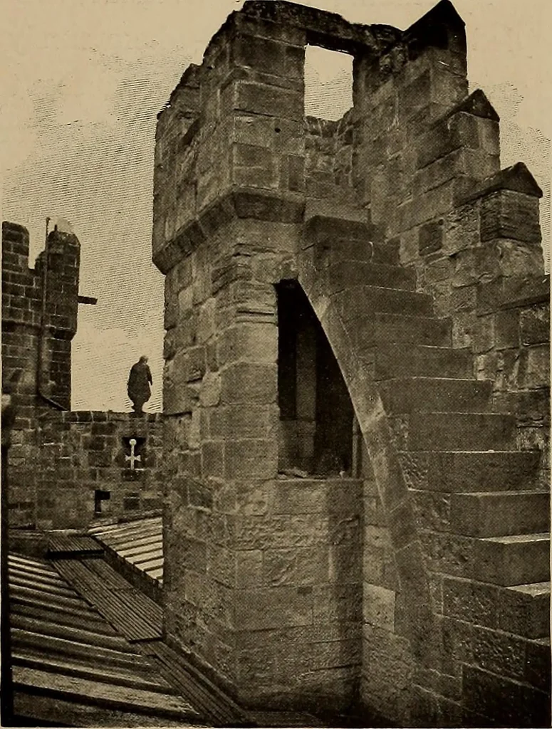 An illustration from Famous homes of Great Britain and their stories, 1900, leaf 416