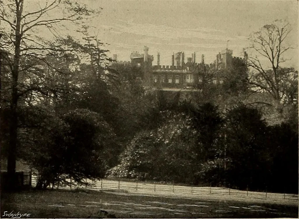 An illustration from Famous homes of Great Britain and their stories, 1900, leaf 53
