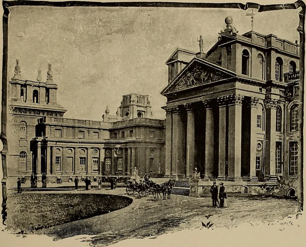 An illustration from Famous homes of Great Britain and their stories, 1900, leaf 60
