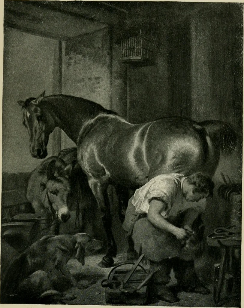 An illustration from Famous painters and paintings, 1900, leaf 278