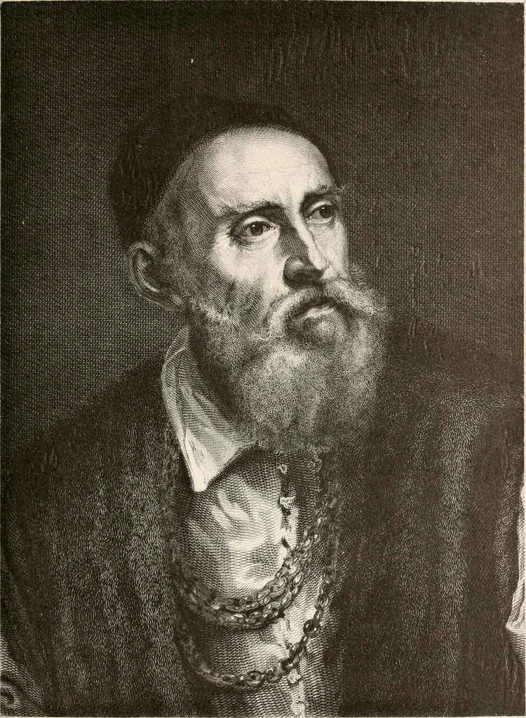 An illustration from Famous painters and paintings, 1876, leaf 100