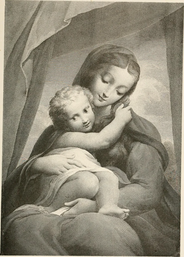 An illustration from Famous painters and paintings, 1876, leaf 134