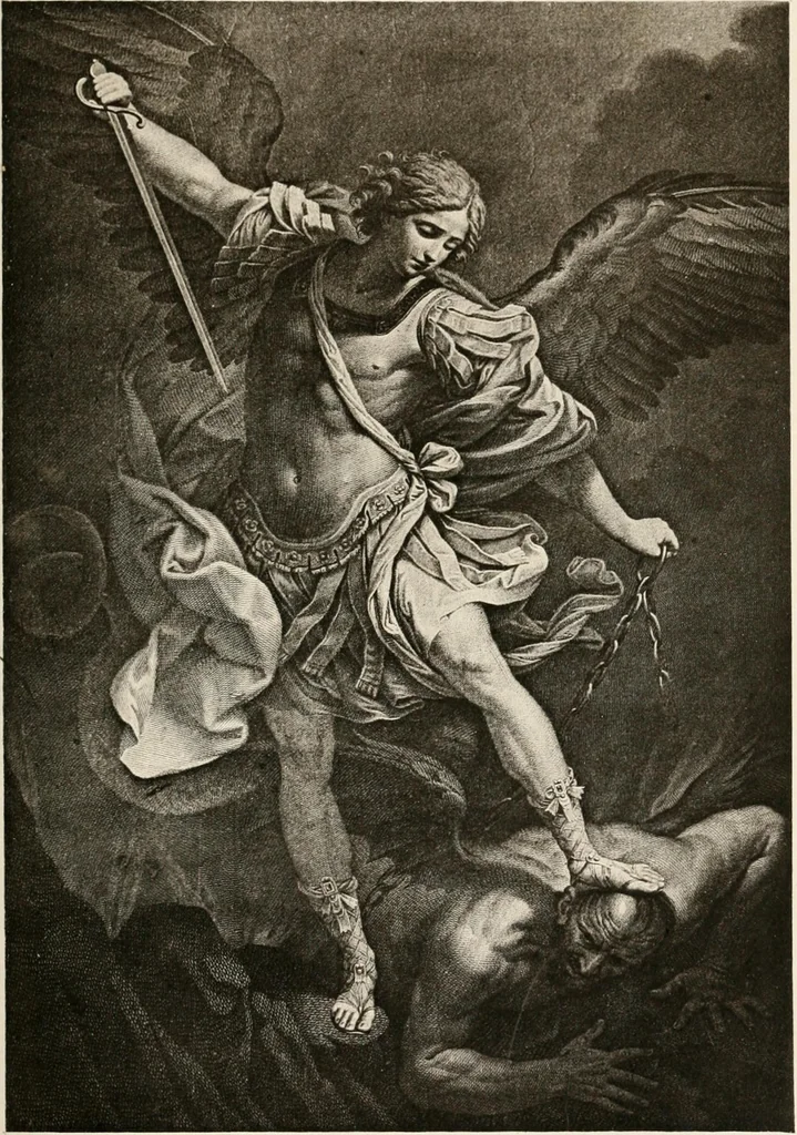 An illustration from Famous painters and paintings, 1876, leaf 174