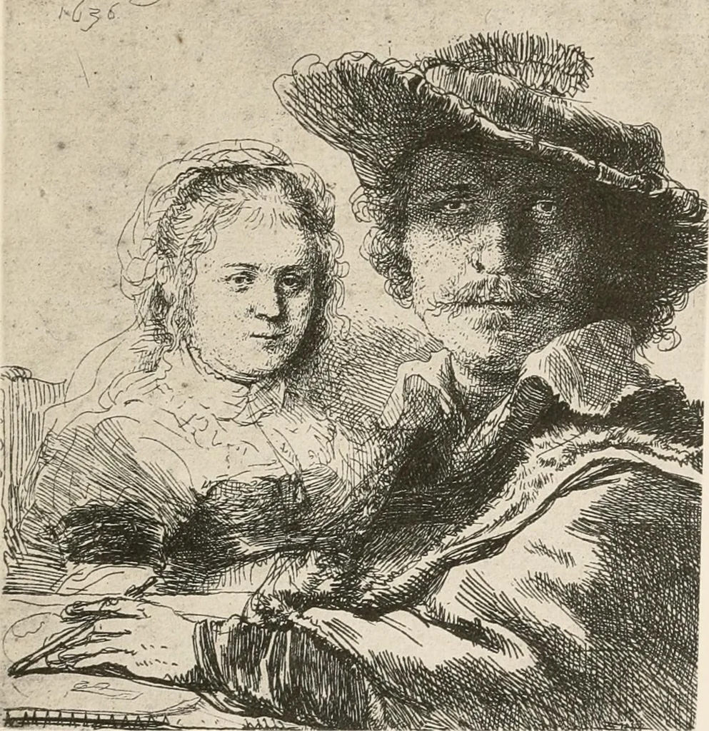 An illustration from Famous painters and paintings, 1876, leaf 214