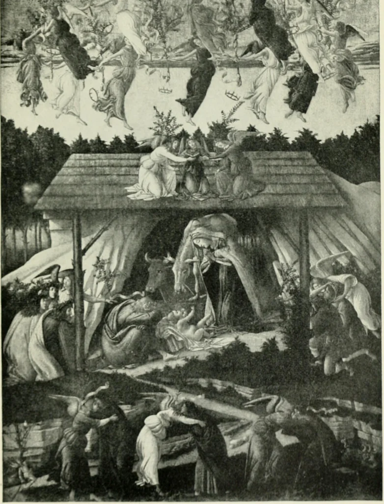 An illustration from Famous paintings as seen and described by famous writers / edited and translated by Esther Singleton, 1909, leaf 214
