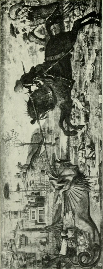 An illustration from Famous paintings as seen and described by famous writers / edited and translated by Esther Singleton, 1909, leaf 220
