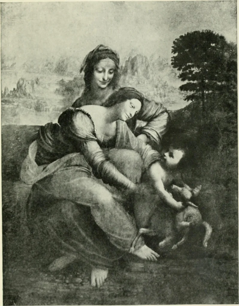 An illustration from Famous paintings as seen and described by famous writers / edited and translated by Esther Singleton, 1909, leaf 300