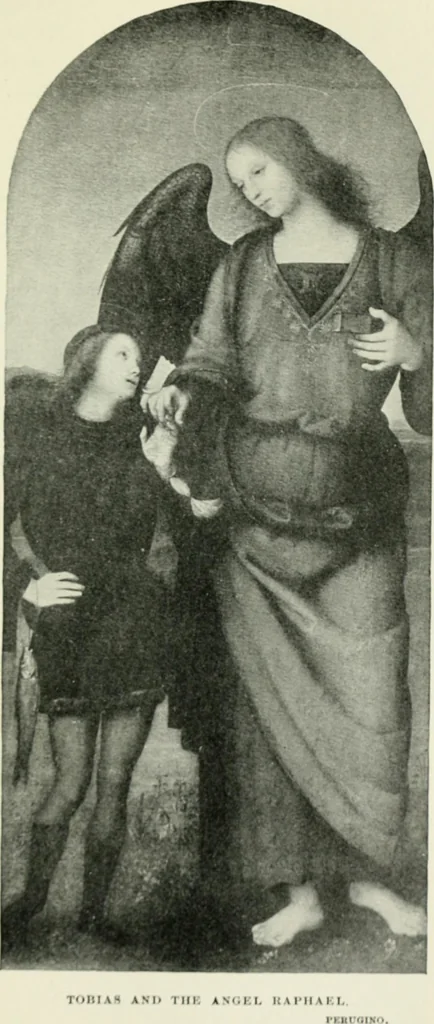 An illustration from Famous paintings as seen and described by famous writers / edited and translated by Esther Singleton, 1909, leaf 308