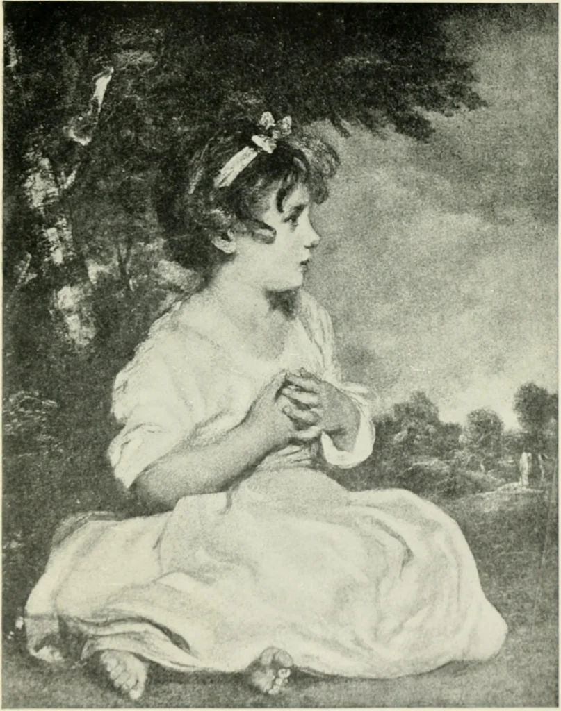 An illustration from Famous paintings as seen and described by famous writers / edited and translated by Esther Singleton, 1909, leaf 376