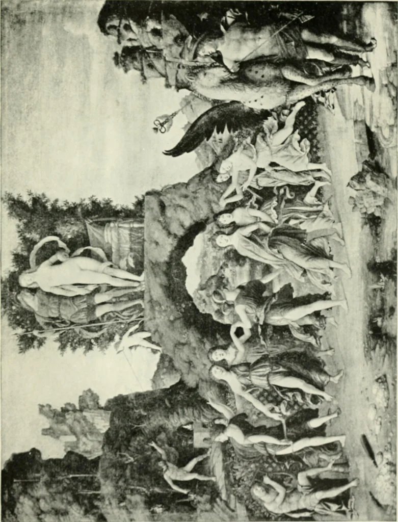 An illustration from Famous paintings as seen and described by famous writers / edited and translated by Esther Singleton, 1909, leaf 398