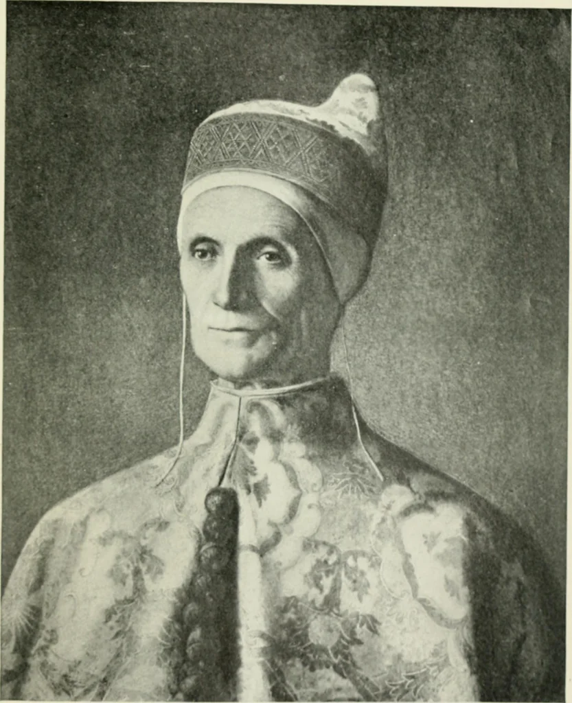 An illustration from Famous paintings as seen and described by famous writers / edited and translated by Esther Singleton, 1909, leaf 468