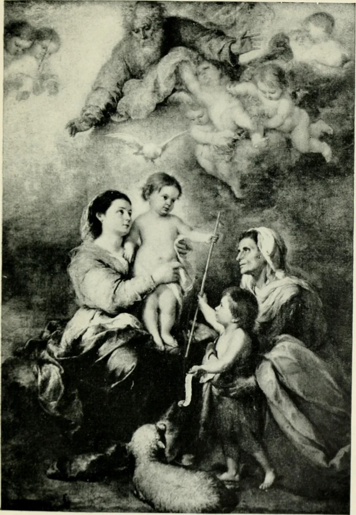 An illustration from Famous paintings as seen and described by famous writers / edited and translated by Esther Singleton, 1909, leaf 68