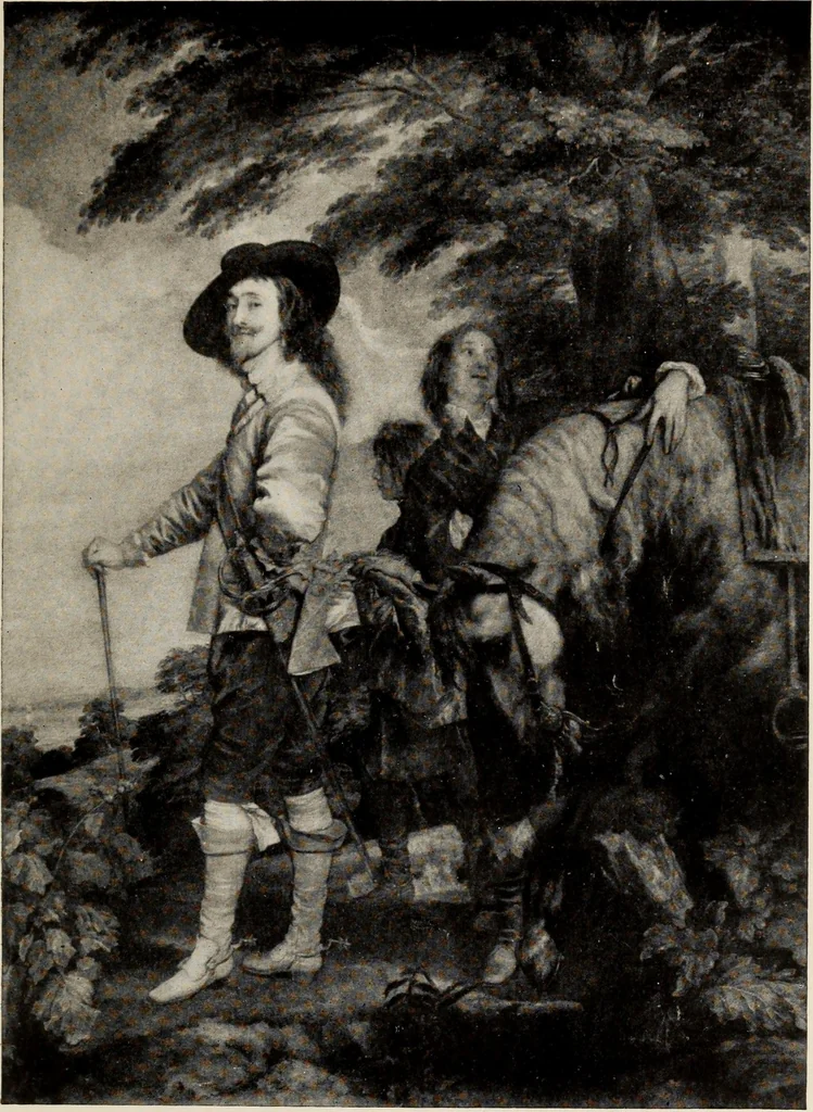 An illustration from Famous paintings as seen and described by famous writers, 1907, leaf 154