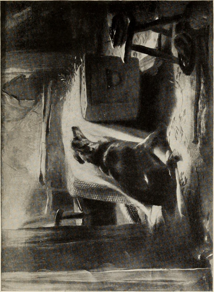 An illustration from Famous paintings as seen and described by famous writers, 1907, leaf 178