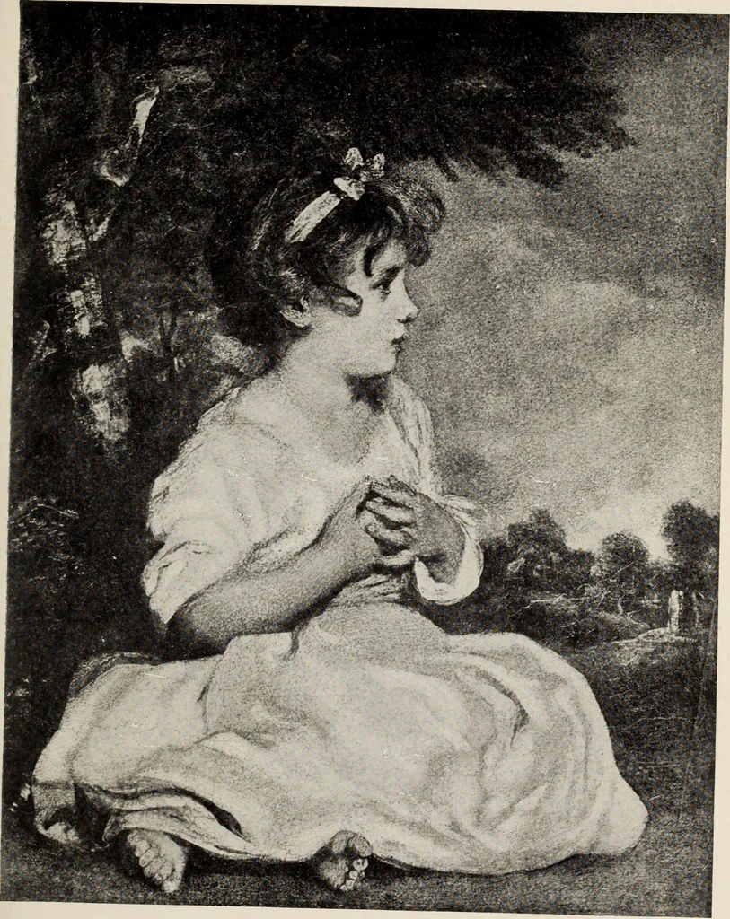An illustration from Famous paintings as seen and described by famous writers, 1907, leaf 374