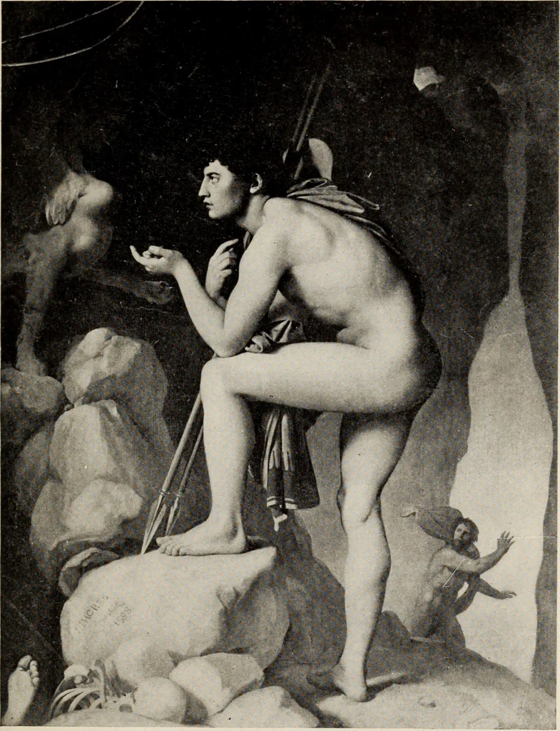 An illustration from Famous paintings as seen and described by famous writers, 1907, leaf 414