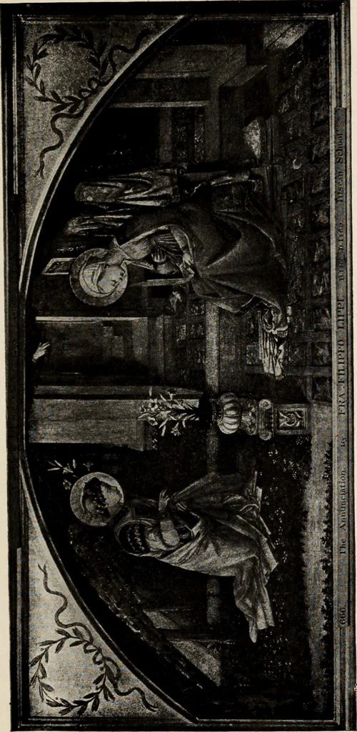 An illustration from Famous paintings as seen and described by famous writers, 1907, leaf 420