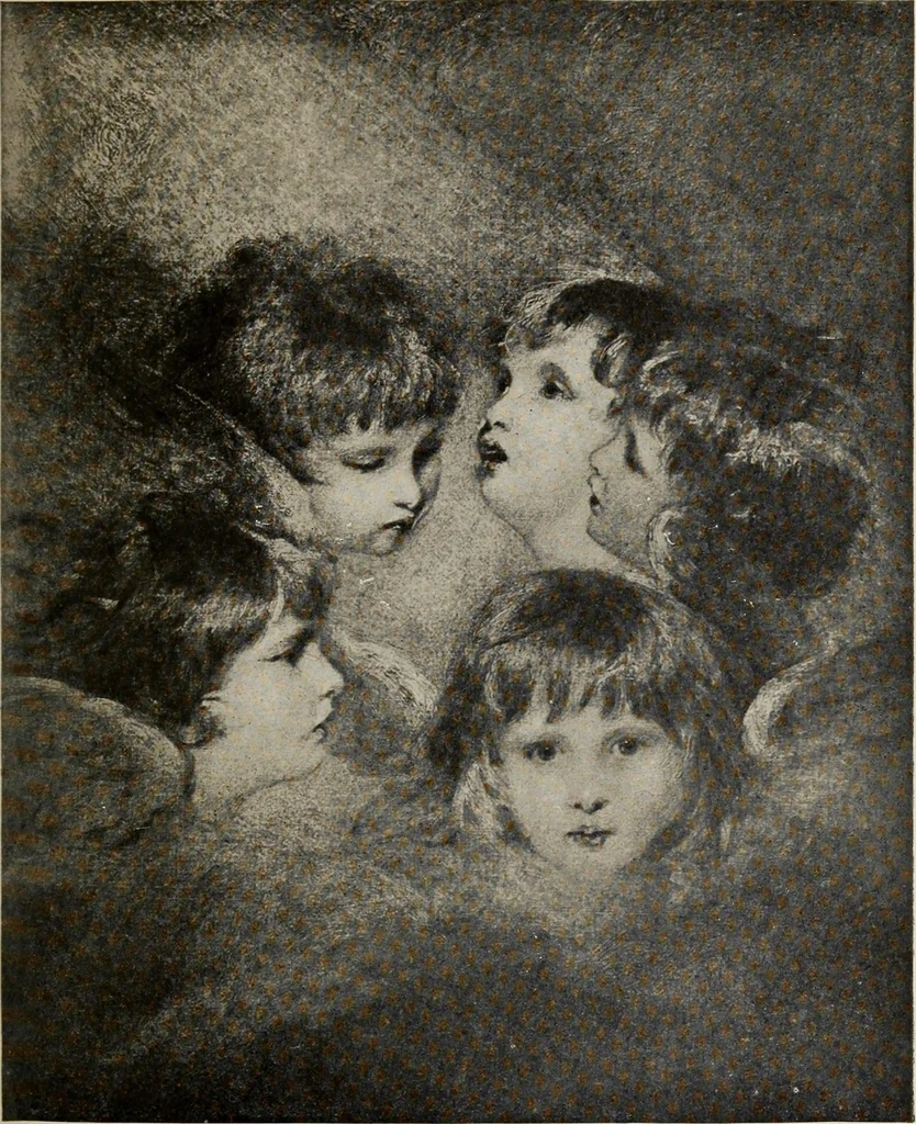 An illustration from Famous paintings as seen and described by famous writers, 1907, leaf 472