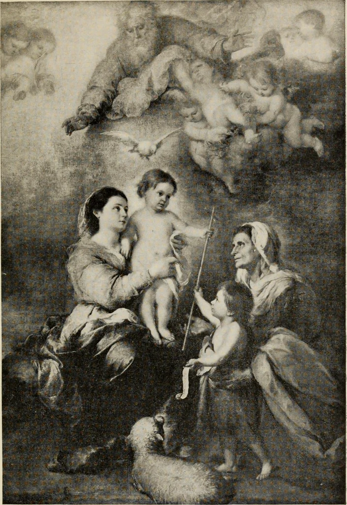 An illustration from Famous paintings as seen and described by famous writers, 1907, leaf 66
