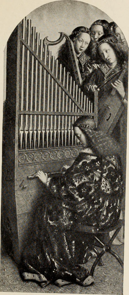 An illustration from Famous paintings as seen and described by famous writers, 1907, leaf 88