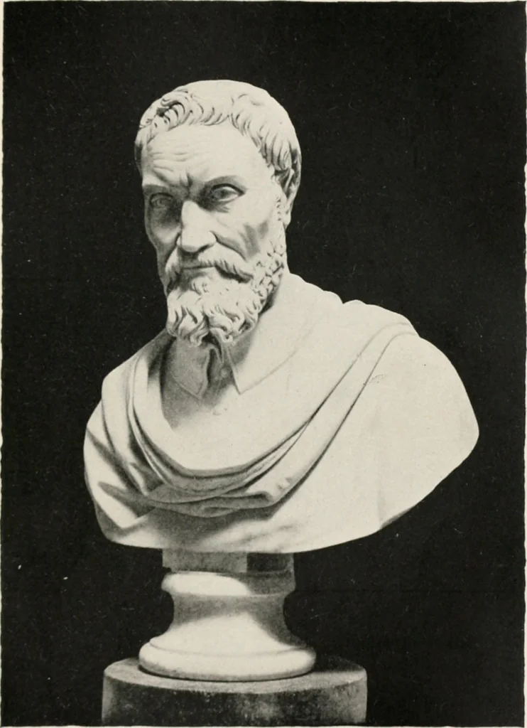 An illustration from Famous sculptors and sculpture, 1896, leaf 143