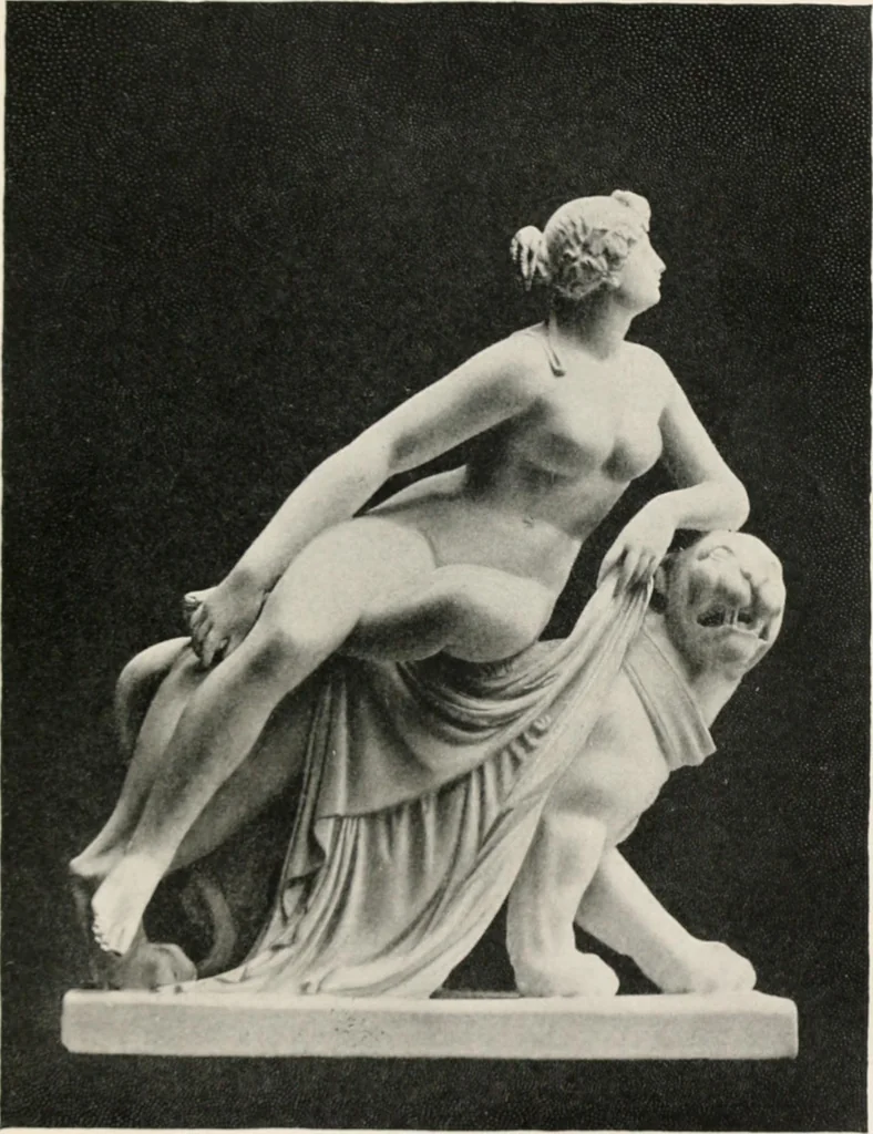 An illustration from Famous sculptors and sculpture, 1896, leaf 253