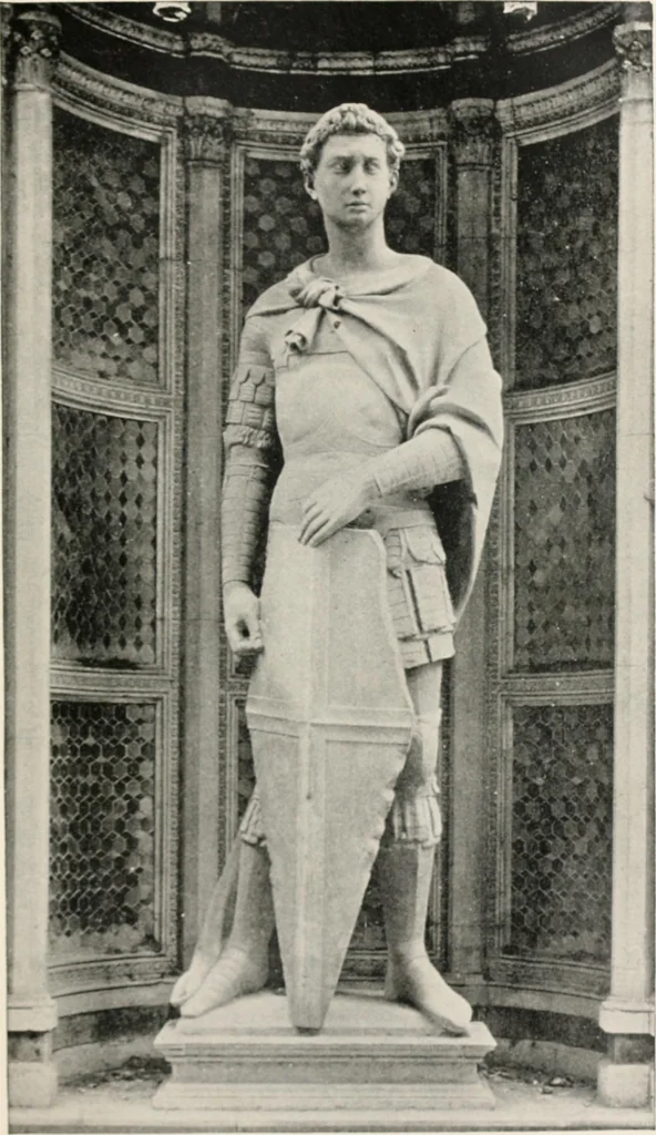 An illustration from Famous sculptors and sculpture, 1896, leaf 97