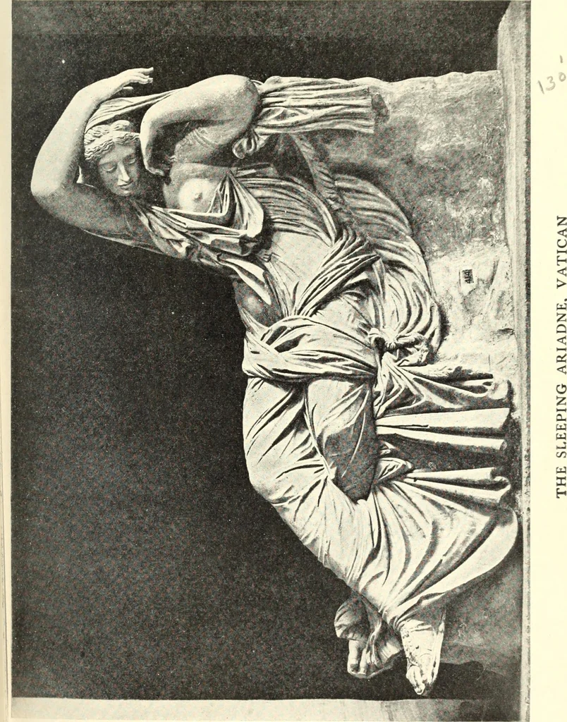 An illustration from Famous sculpture as seen and described by great writers, 1910, leaf 180