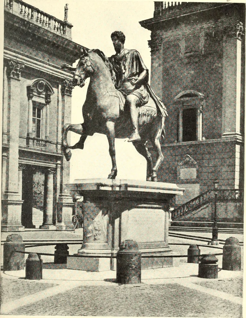 An illustration from Famous sculpture as seen and described by great writers, 1910, leaf 270