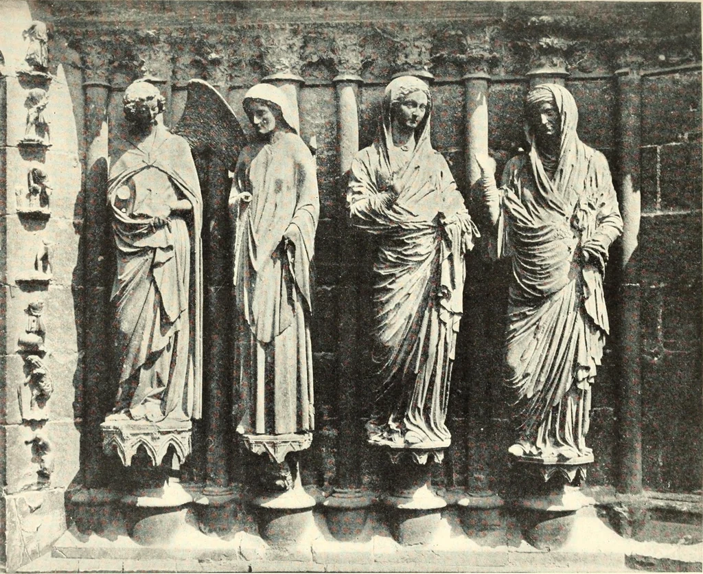 An illustration from Famous sculpture as seen and described by great writers, 1910, leaf 296