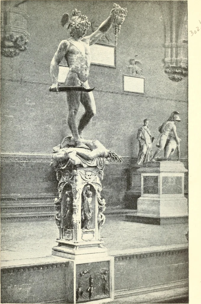 An illustration from Famous sculpture as seen and described by great writers, 1910, leaf 398